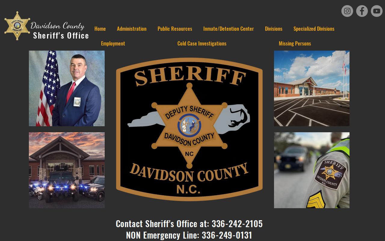 Davidson County criminal history sheriff records gateway